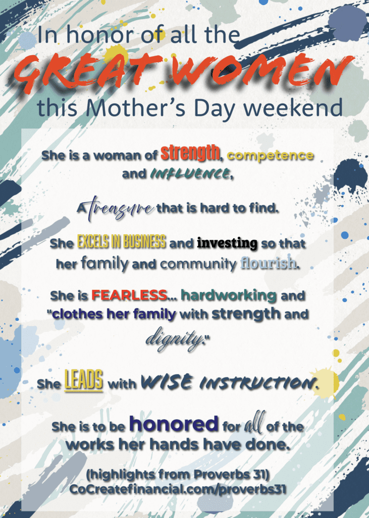 highlights from Proverbs 31